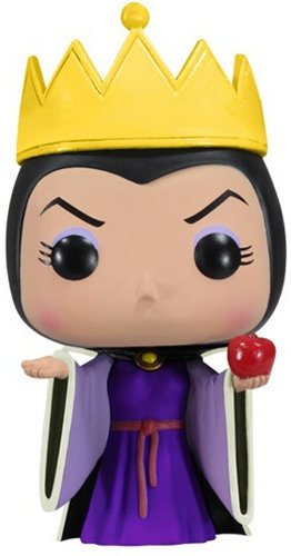Evil Queen figure by Disney, produced by Funko. Front view.