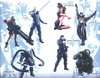 Metal Gear Solid 2: Substance Mini Figures (full set)