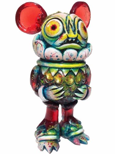 Mijo figure by Brent Nolasco, produced by Blamo Toys. Front view.