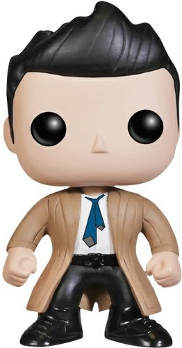 POP! Supernatural - Castiel figure by Funko, produced by Funko. Front view.