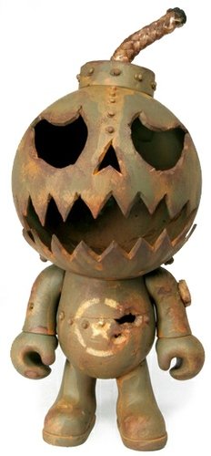 AWOL Bomb No. 2030 - SDCC 2012 figure by Drilone. Front view.