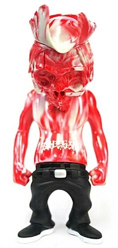 Rebel Captain - Year end 2011 figure by Usugrow X Pushead, produced by Secret Base. Front view.