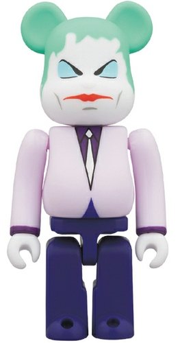 The Joker Be@rbrick 100% （The Dark Knight Returns Ver.） figure by Dc Comics, produced by Medicom Toy. Front view.