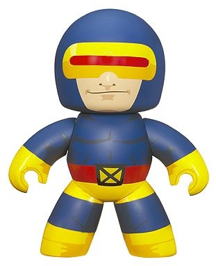 Cyclops figure, produced by Hasbro. Front view.