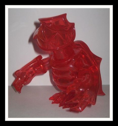 Skuttle - Clear Red figure by Touma. Front view.