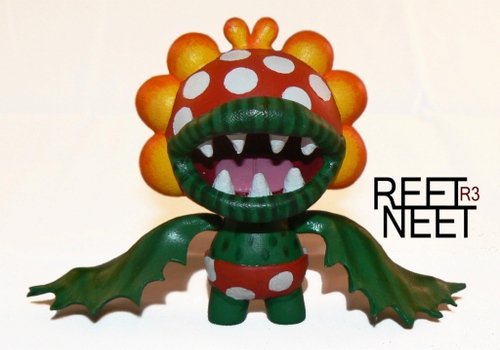 Petey Piranha by Reet Neet (R3) figure by Reet Neet (R3). Front view.