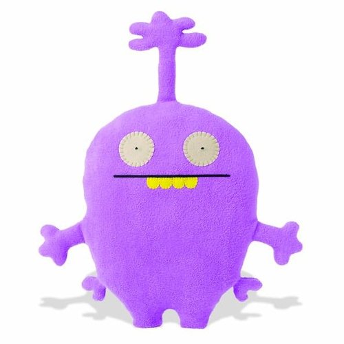 Niimah - Little, Purple figure by David Horvath X Sun-Min Kim, produced by Pretty Ugly Llc.. Front view.