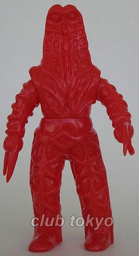 Godola Seijin Red(Lucky Bag) figure by Yuji Nishimura, produced by M1Go. Front view.