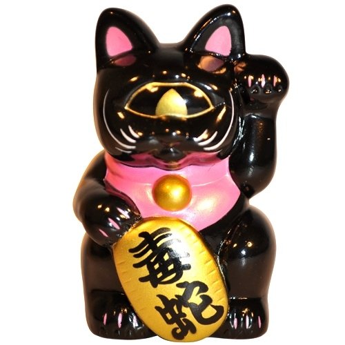 Mini Fortune Cat - After School 09 figure by Mori Katsura X Cord Viper, produced by Realxhead. Front view.