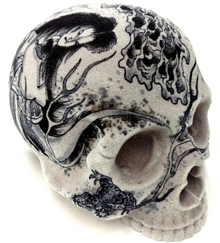 1/1 Skull Head - Artist/GANJI (Three Tides tattoo) Friday the 13th Ver.