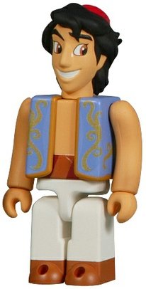 Aladdin figure, produced by Medicom Toy. Front view.