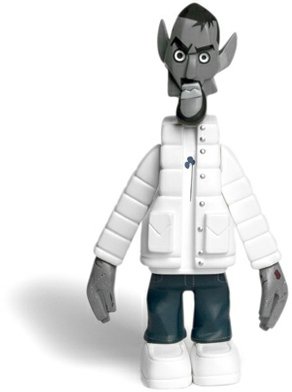 Future (076) figure by Michael Lau, produced by Crazysmiles. Front view.