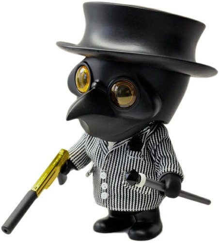 Doctor Trouble figure by Ferg. Front view.