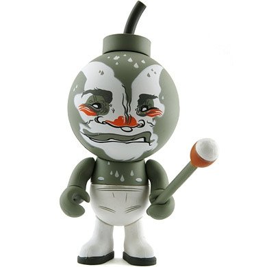 Sweaty Devil figure by Destroy Rock City, produced by Jamungo. Front view.