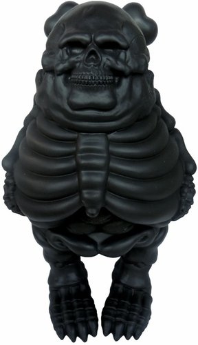 Big Boner - Blackout figure by Ron English, produced by Blackbook Toy. Front view.