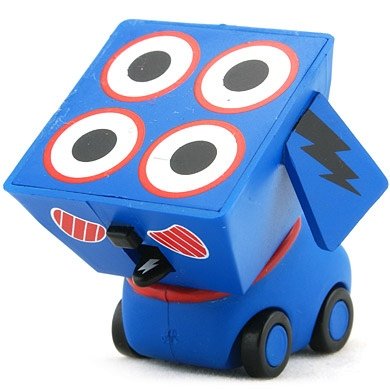 Marchan figure by Mad Barbarians, produced by Kidrobot. Front view.