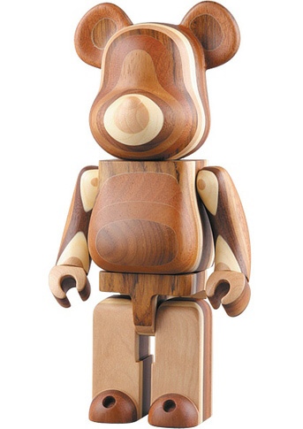 Layered Wood Be@rbrick 400%