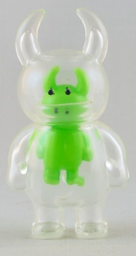 TAG 2012 Anniversary Uamou Green figure by Ayako Takagi, produced by Uamou. Front view.