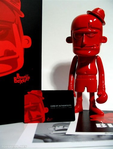Beat Up Boxer - Glorious Blood Edition figure by Breeanzz, produced by Mytummytoys. Front view.
