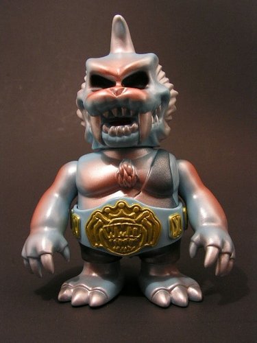 Gargamess (ガーガメス) - Light Blue w/ Copper Spray figure by Gargamel, produced by Gargamel. Front view.