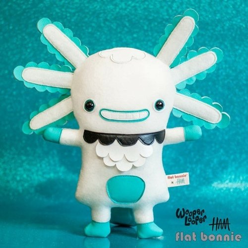 Flat Bonnie Flattie Wooper - SDCC 2013 figure by Gary Ham. Front view.