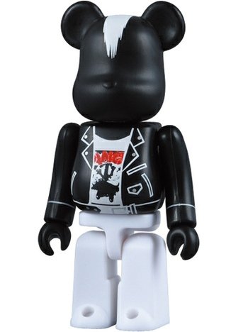 Rancid - Let the Dominoes Fall Be@rbrick 100% figure by Rancid, produced by Medicom Toy. Front view.