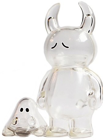 Uamou & Boo - Sad (Clear) figure by Ayako Takagi. Front view.