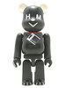 HMV Dog Be@rbrick 100% Black