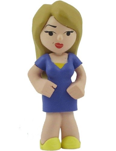 The Big Bang Theory Mystery Minis 2 - Penny figure by Funko, produced by Funko. Front view.