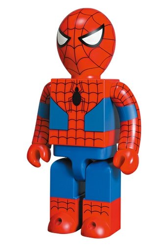 The Amazing Spider-Man - Kubrick 400% figure by Marvel, produced by Medicom Toy. Front view.