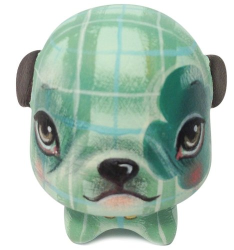 Lucky Dog No. 12 figure by 64 Colors. Front view.