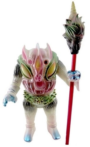 Pollen Kaiser SMFU Edition figure by Paul Kaiju. Front view.