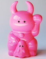 Fortune Uamou - Cream Pink figure by Ayako Takagi, produced by Uamou & Realxhead. Front view.