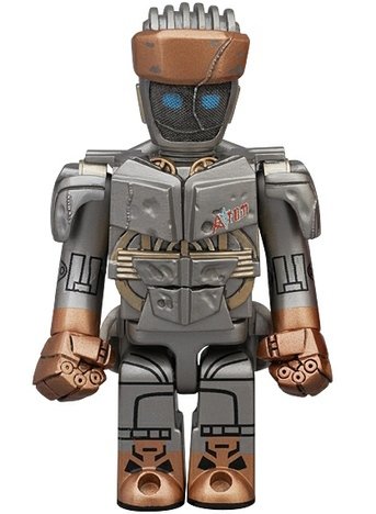 Atom Kubrick 100% figure, produced by Medicom Toy. Front view.