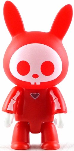 Jack - Red figure by Mitchell Bernal, produced by Toy2R. Front view.