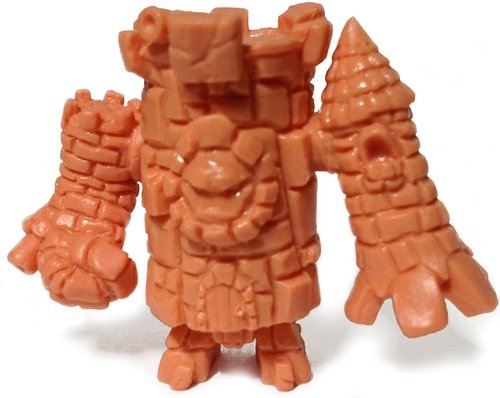 King Castor figure by Dominic Campisi, produced by October Toys. Front view.