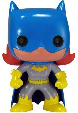 POP! Heroes - Batgirl figure by Dc Comics, produced by Funko. Front view.
