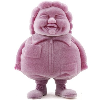 MC Supersized - Purple Flocked  figure by Ron English. Front view.