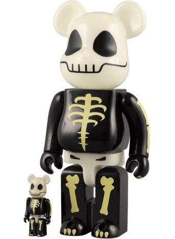 Choro Q Horror Be@rbrick 100% & 400% Set  figure by Choro Q, produced by Medicom Toy. Front view.