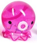 Takochu - Clear Pink  figure, produced by Pine Create. Front view.