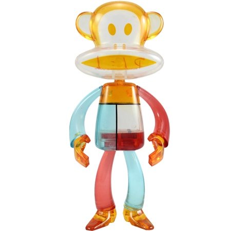 Paul Frank Julius (Clear Edition) figure by Paul Frank, produced by Play Imaginative. Front view.