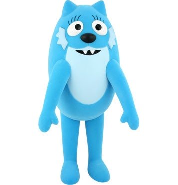 Todee figure by Yo Gabba Gabba!, produced by Kidrobot. Front view.