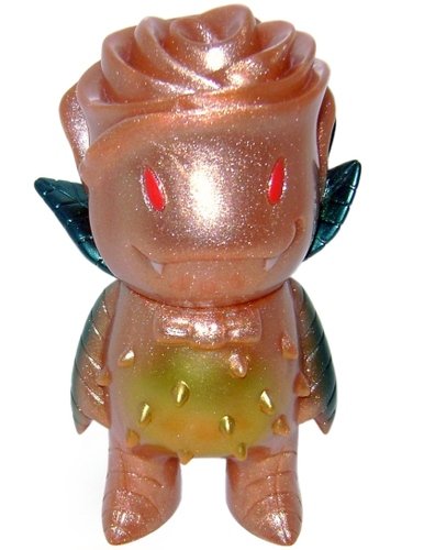 Rose Vampire - LB 13 figure by Josh Herbolsheimer, produced by Super7. Front view.