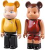 Kirk & Uhura Be@rbrick 100% 2Pack Set