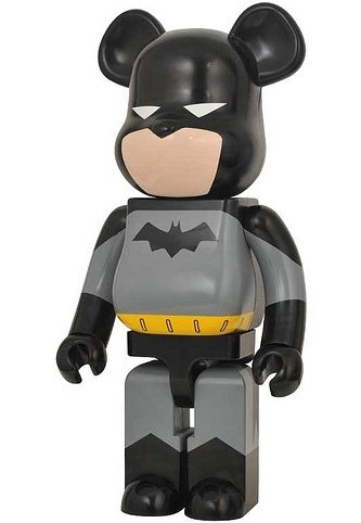 Batman the Animated Series 1000% Be@rbrick figure by Dc Comics, produced by Medicom Toy. Front view.