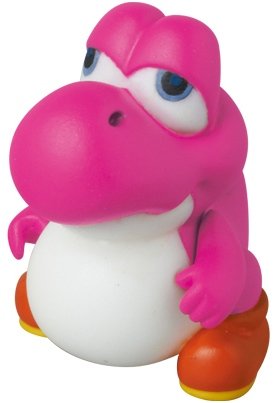 Balloon Chibi Yoshi - UDF No.202 figure by Nintendo, produced by Medicom Toy. Front view.