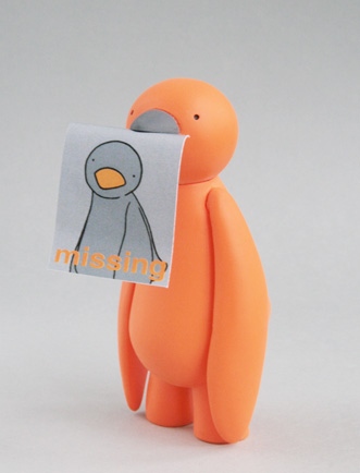 The Missing Ji Ja Bird - Orange