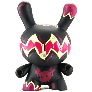 Mist Dunny (Chase) figure by Mist, produced by Kidrobot. Front view.