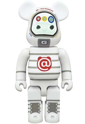G-Shockman-DW6900MT Be@rbrick 400% figure by Play Set Products, produced by Medicom Toy. Front view.