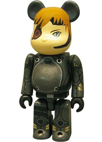Appleseed Ex Machina Deunan Be@rbrick 100%   figure by Hmv, produced by Medicom Toy. Front view.